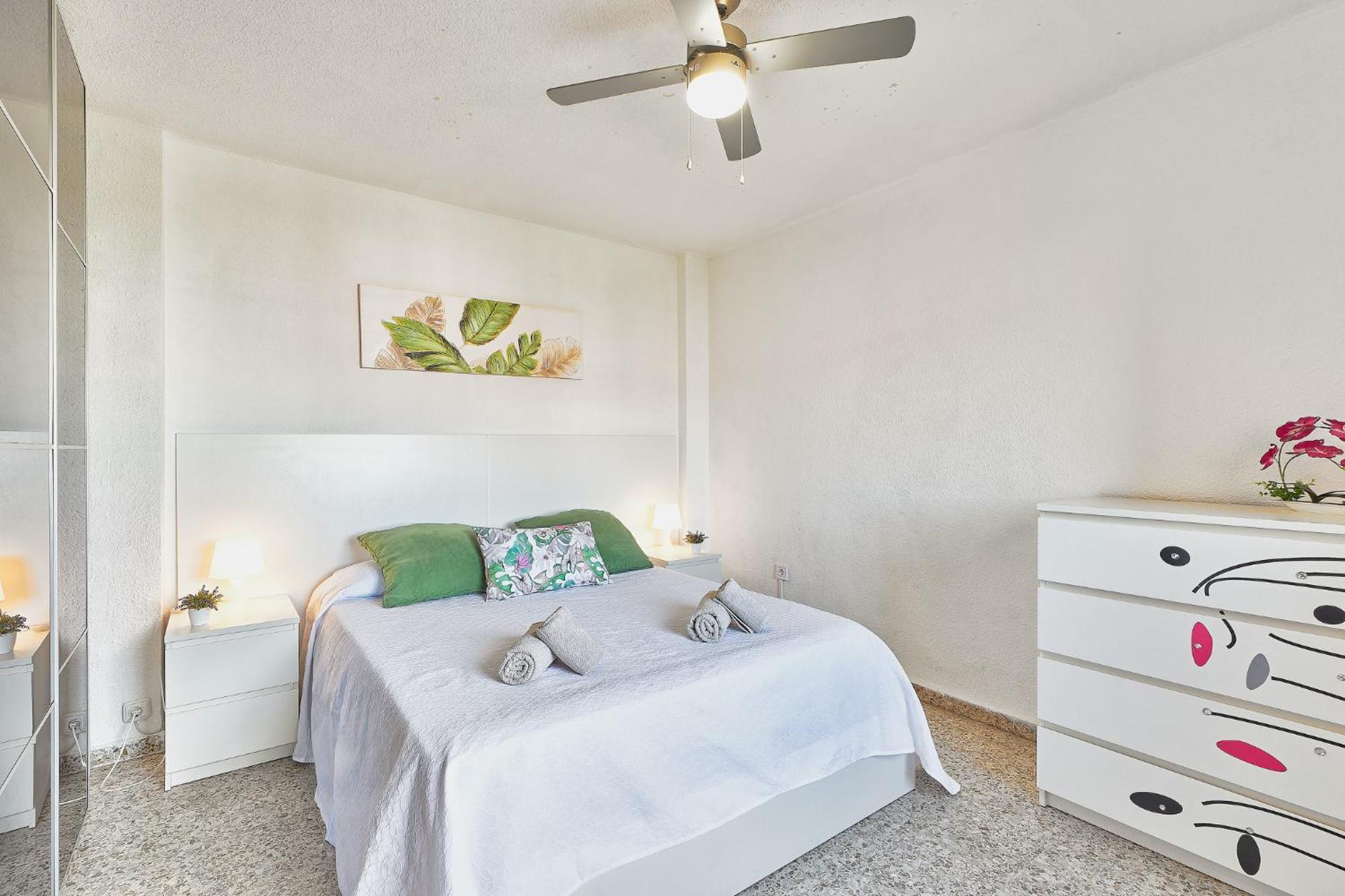 Luminoso Apartamento/ 5 Minutos De La Playa Malaga Bagian luar foto