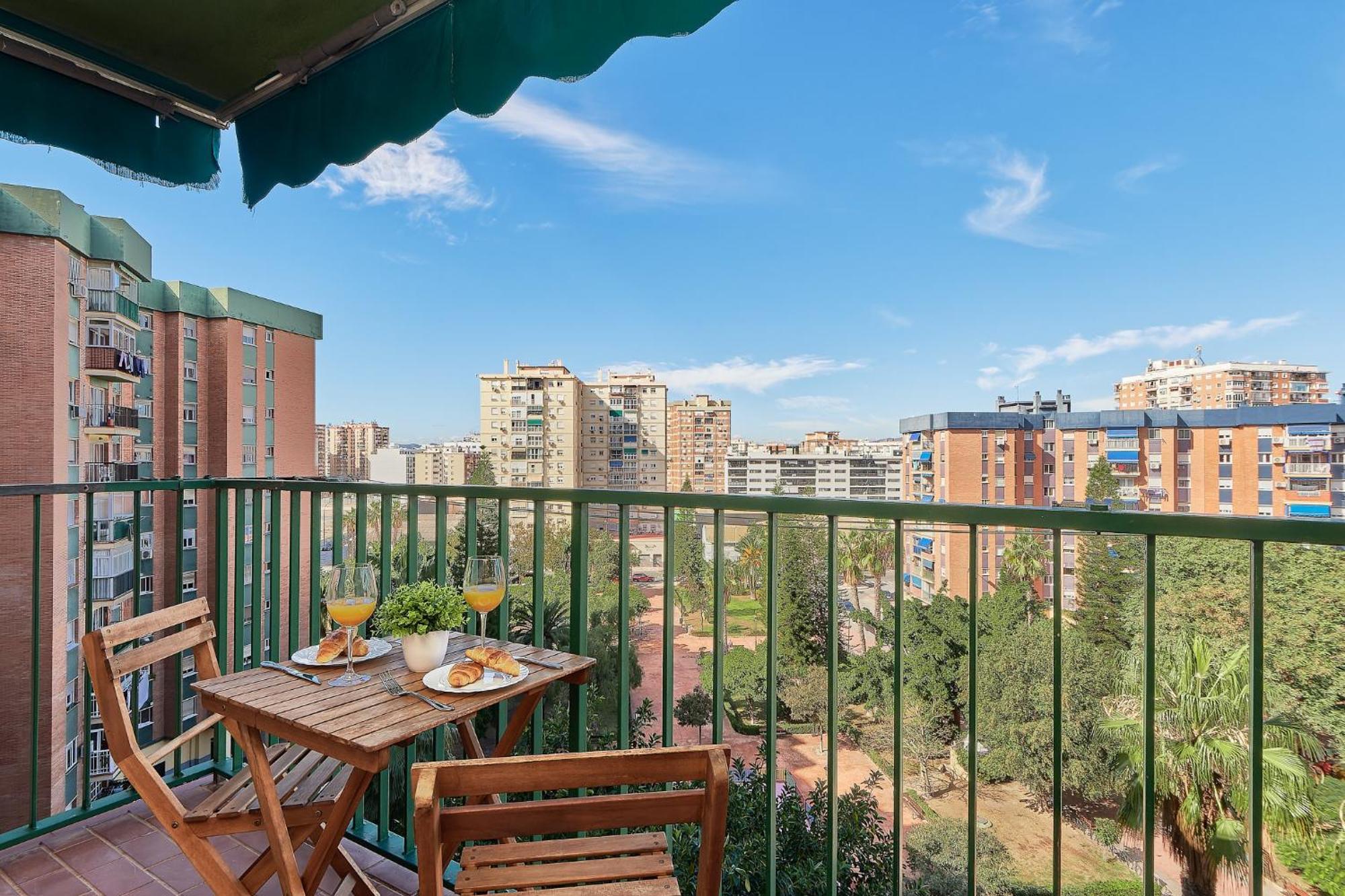 Luminoso Apartamento/ 5 Minutos De La Playa Malaga Bagian luar foto